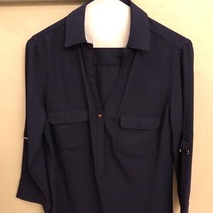 Skies Are Blue Blouse